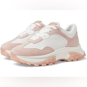 vintage havana accelerate sneakers in blush